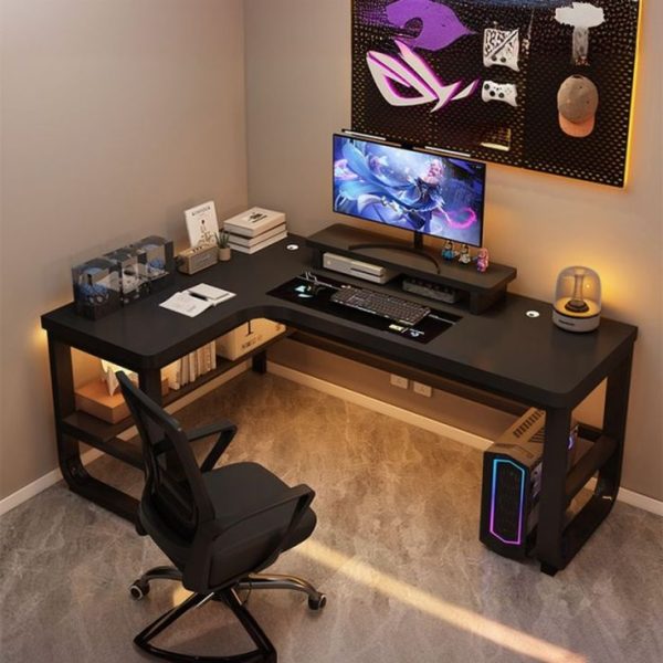 Small L Shaped Gaming Desk